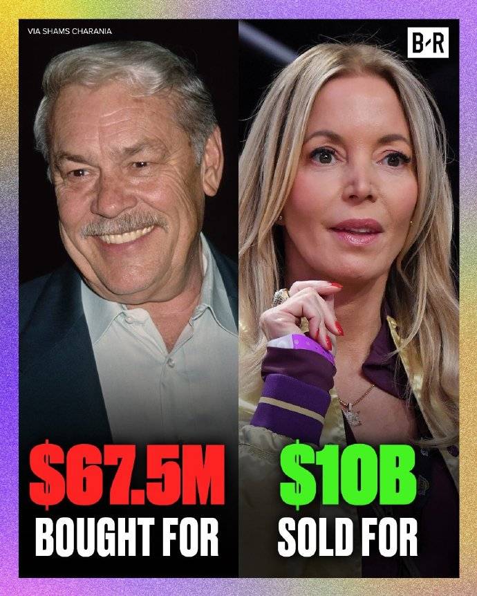 巴斯家族出售湖人大部分股份 估值100亿美元创纪录