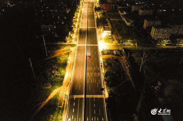 实拍！烟台最大、三层互通！港城西大街互通立交今日通车