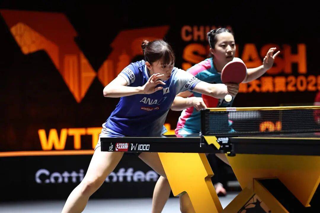 国乒提前锁定混双冠军，男、女双打各有3对进4强 | WTT中国大满贯双打